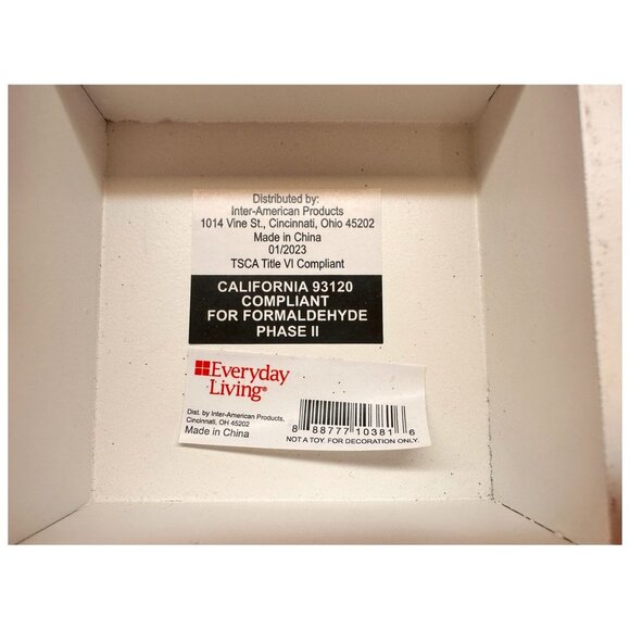 "Cat Mom" Box Sign Wall Art Wall Plaque by Everyday Living ~4" square x 1½" - Picture 4 of 4